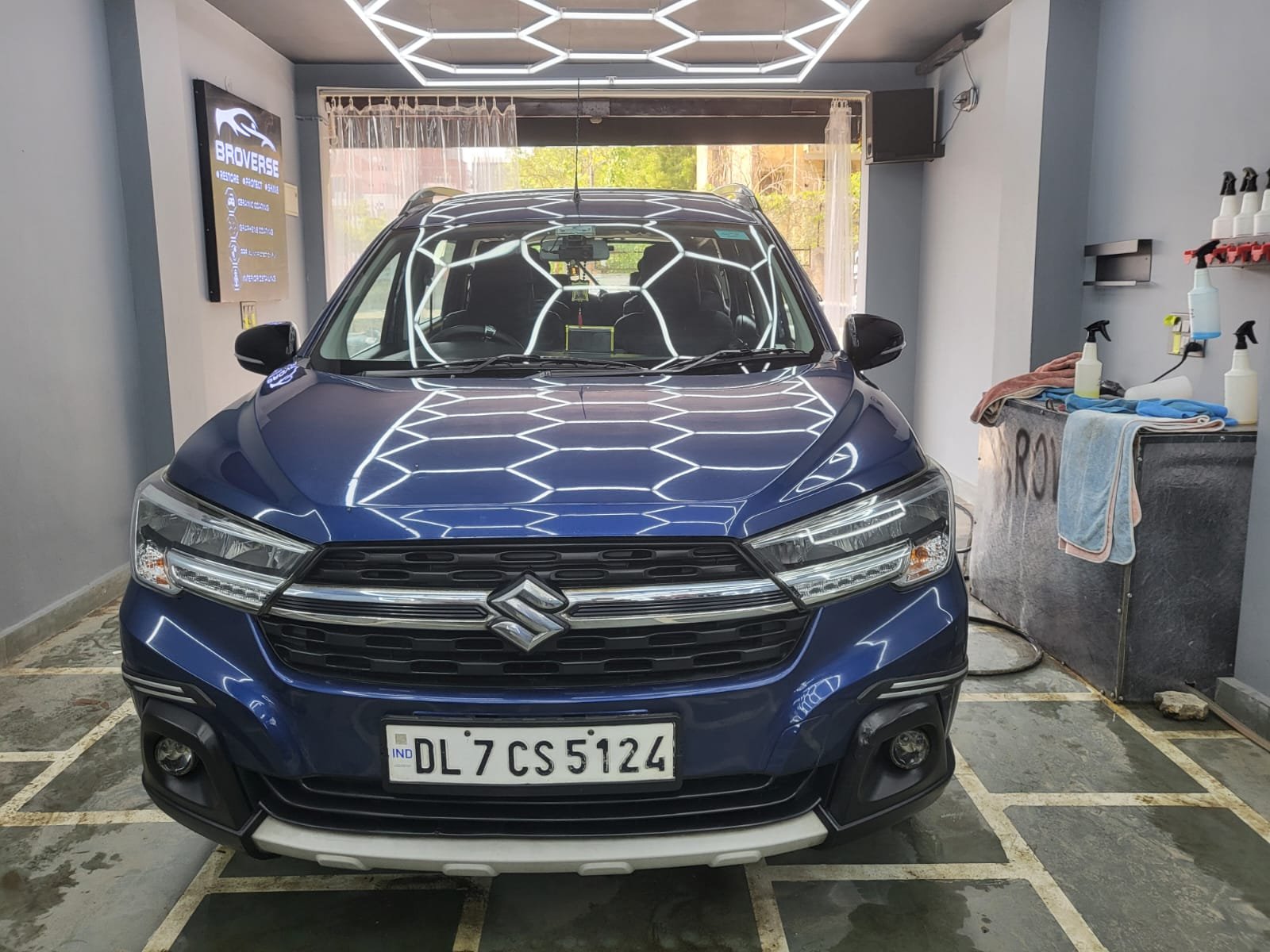 Budget foam wash at Broverse — Affordable Car Wash in Noida — From ₹499